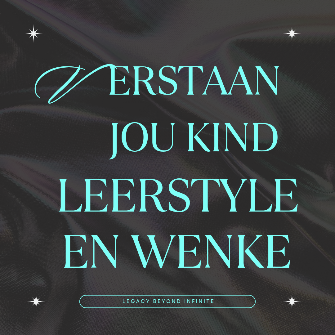 Verstaan jou visuele leerder Leerstyle en wenke